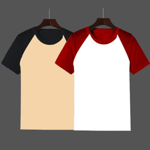 inkkr colorblock men round neck multicolor t-shirt