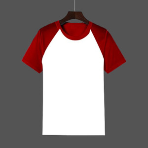 inkkr men colorblock round neck cotton blend multicolor t-shirt