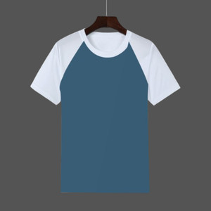 inkkr men colorblock round neck cotton blend multicolor t-shirt