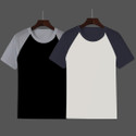 INKKR Colorblock Men Round Neck Multicolor T-Shirt