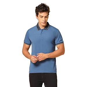 INKKR Mens Solid Regular Fit T-Shirt
