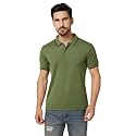 INKKR Men39s Solid Regular Fit T-Shirt