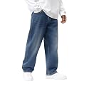 INKKR Men JeansRegular Straight Fit Jean39sLoose Fit