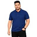 INKKR Plus Size Solid Men39s Polo Neck