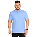 INKKR Plus Size Solid Men39s Polo Neck