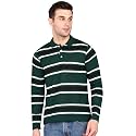 INKKR Polo Neck Full Sleeve Striped Men39s