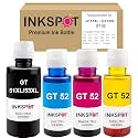 INKSPOT Refill Ink for HP GT51XL/53XL GT52 for HP Ink Tank 115, 310, 315, 319, 410, 415, 416, 419, 455, 500, 515, 530, 589, 615, 750, 790, 670, GT5810, GT5811, GT5820 (Color Set)