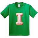 inktastic Letter I Cookie Youth T-Shirt