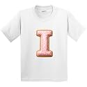 inktastic Letter I Cookie Youth T-Shirt
