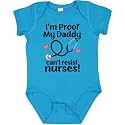 inktastic Nurse Mommy Daddy Can't Resist Nurses Baby Bodysuit