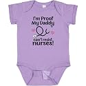 inktastic Nurse Mommy Daddy Can't Resist Nurses Baby Bodysuit