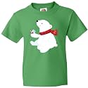 inktastic Polar Bear, Cute Bear, Bear with Scarf, Bird Youth T-Shirt