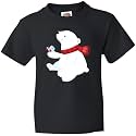 inktastic Polar Bear, Cute Bear, Bear with Scarf, Bird Youth T-Shirt