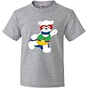 inktastic Superhero Bear, Polar Bear, Mask, Cape Youth T-Shirt