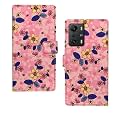 Inktree Infinix Zero 5G Flip Case | Premium Leather Finish Flip Cover |Designer Printed Flip Cover for Infinix Zero 5G - Pink Flowers
