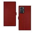 Inktree Infinix Zero 5G Flip Case | Premium Leather Finish Flip Cover |Complete Protection Flip Cover for Infinix Zero 5G - Mehroon Red