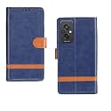 Inktree Redmi 11 Prime 4G Flip Case | Premium Leather Finish Flip Cover |Complete Protection Flip Cover for Redmi 11 Prime 4G - Blue Stripe