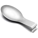 INKULTURE Stainless Steel Spoon Rest for Home &amp; Kitchen, Pack 01 Pcs | Extra Large | Spatula Ladle Holder | Spoon Rest Holder