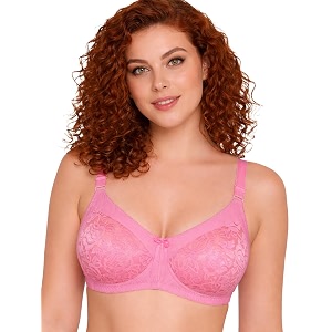 INKURV Full Coverage Net Bra for Women