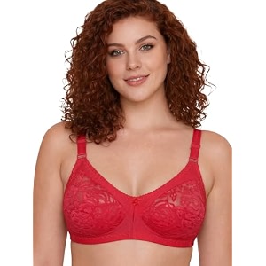 INKURV Full Coverage Net Bra for Women