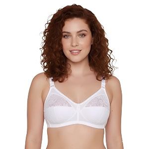 INKURV Full Coverage Net Bra for Women