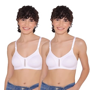 INKURV Womens Non Padded Wireless T-Shirt Bra