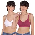 INKURV Womens Non Padded Wireless T-Shirt Bra