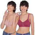 INKURV Womens Non Padded Wireless T-Shirt Bra