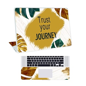 floral d27 topwrist pad vinyl laptop skinstickercover for 14 inches laptops laminated-removable-hd quality compatible for hp-dell-sony-lenovo-asus etc138x96 inches