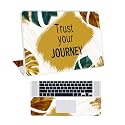 Floral D27 Top+Wrist Pad Vinyl Laptop Skin/Sticker/Cover for 15 to 15.6 Inches Laptops Laminated-Removable-HD Quality Compatible for Hp-Dell-Sony-Lenovo-Asus etc.(15x10 Inches)