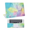Floral D28 Top+Wrist Pad Vinyl Laptop Skin/Sticker/Cover for 13 to 13.3 Inches Laptops Laminated-Removable-HD Quality Compatible for Hp-Dell-Sony-Lenovo-Asus etc.(13x9.2 Inches)