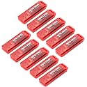 Micro Center SuperSpeed 10 Pack 16GB USB 3.0 Flash Drive Thumb Drive, Red