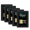 INLAND Pro 5 Pack 256GB SATA SSD 3D NAND 2.5" Internal Solid State Drive