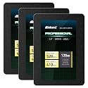 INLAND Pro 3 Pack 120GB SATA SSD 3D NAND 2.5" Internal Solid State Drive