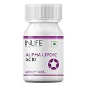 INLIFE Alpha Lipoic Acid ALA 300mg, Nerve Health Support, 60 Veg Capsules