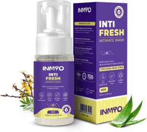 inmyo inti fresh brightening intimate wash for men anti itch  anti odour 120ml 120 ml