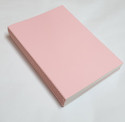 INNAXA A5 Size Ecofriendly Notebook Kraft Pink Soft Cover (210 x 140 mm) -64 Blank Pages A5 Notebook Blank 64 Pages (Pink, Pack of 6)
