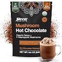 Inner Elevate Mushroom Hot Chocolate Superfood - Ceremonial Cacao with 5 Mushrooms (Lion's Mane, Cordyceps, Chaga, Reishi, Turkey Tail) - Great as a Coffee Alternative, Hot Chocolate, or Smoothie (30 Servings)