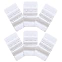 Inner Sense Bra Extenders For Women 3 Hook And Eye I Increase Band Length And Relieve Tightness With Nylon Bra Extender I Everyday Wear Pack of 6 Accessories