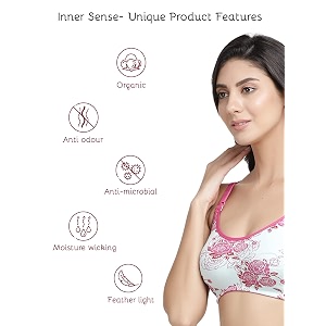 Inner Sense Organic Cotton Bamboo Nursing Bra