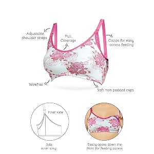 Inner Sense Organic Cotton Bamboo Nursing Bra