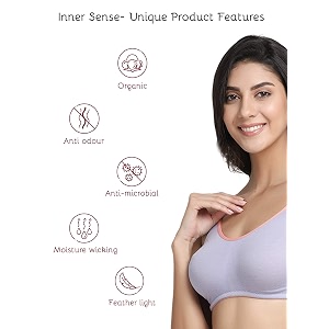 Inner Sense Organic Cotton Bamboo Nursing Bra