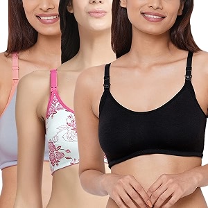 Inner Sense Organic Cotton Bamboo Nursing Bra
