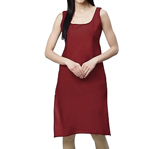 Inner Slip for Women Cotton Long Camisole