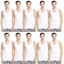 INNERO Men39s Cotton Sleevless Round Neck Vest