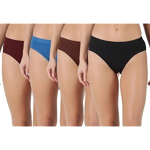 INNERO Plain Panties for Women Pack of