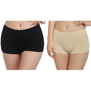 innerstyle women39s spandex seamless no panty lines boyshort panty free size