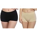 INNERSTYLE Women's Spandex Seamless No Panty Lines Boyshort Panty, Free Size