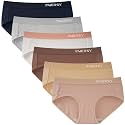 INNERSY Womens Underwear Cotton Hipster Panties Mid