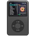 Innioasis 128GB Mp3 Music Player Pocket with Bluetooth, 2.4" Screen Video Playback Mini Mp3 HiFi Music Player with SD Card for Home 2025 Black
